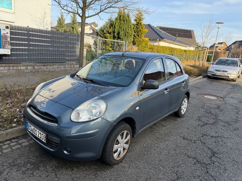 Grau Gebraucht 2011 Nissan Micra Acenta Kleinwagen | 3.100 € (Superpreis) - Bild 1/4