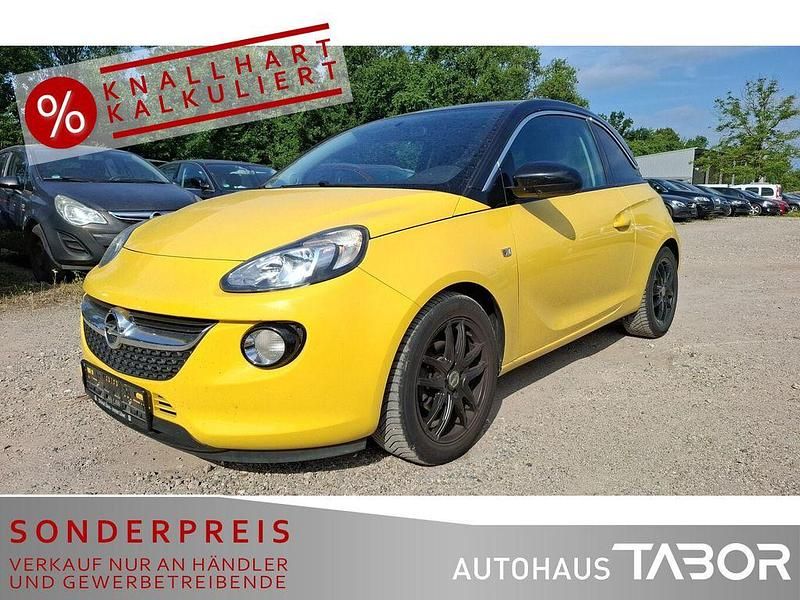 Sunny yellow (uni) Gebraucht 2015 Opel Adam Jam Kleinwagen | 4.385 € (Superpreis) - Bild 1/4