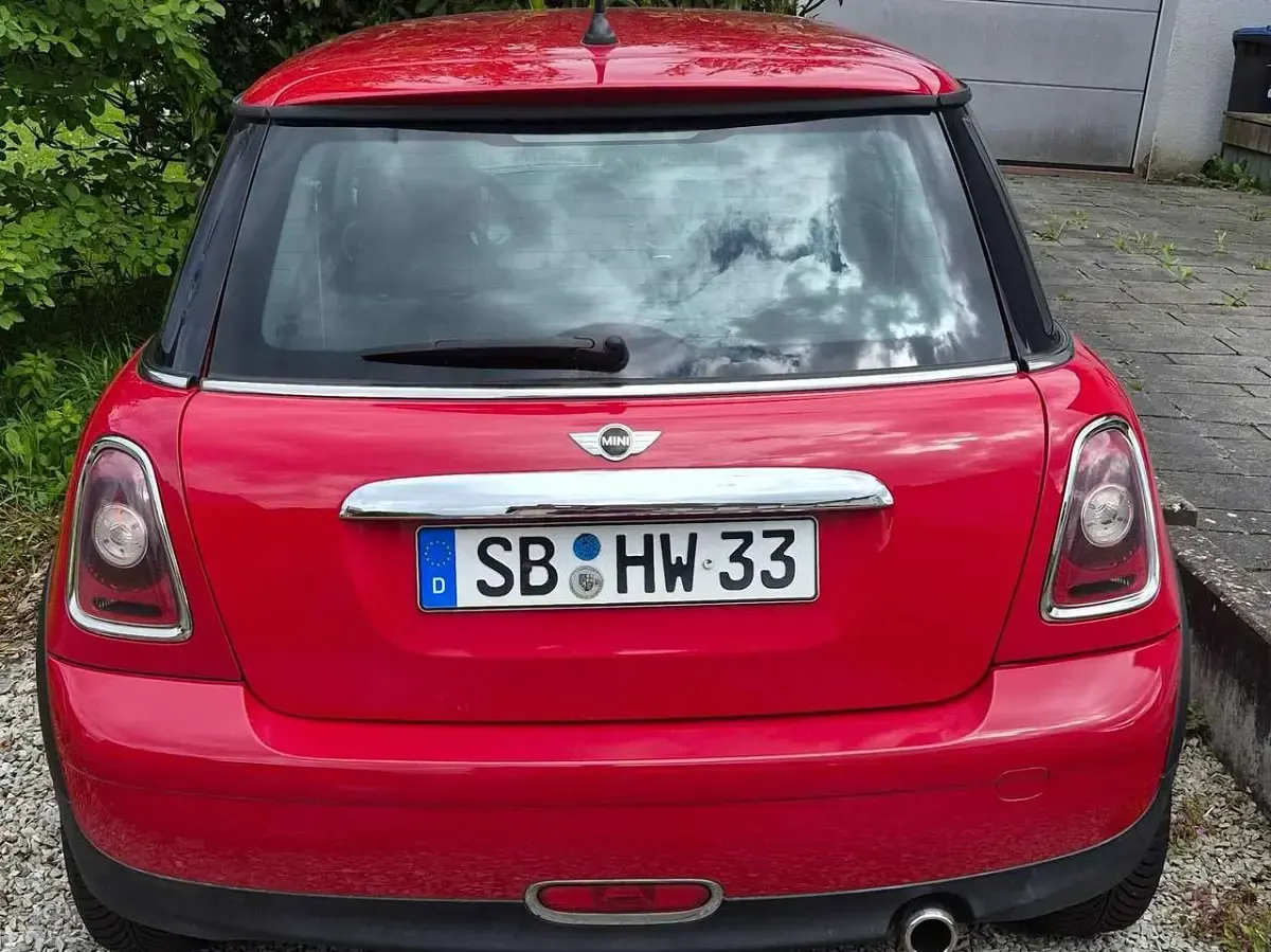 Gebraucht Mini ONE 95 PS (69 kW) 2009 Rot Kleinwagen