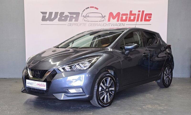 Grau Gebraucht 2018 Nissan Micra N-Connecta Kleinwagen | 10.777 € (Guter Preis) - Bild 1/4