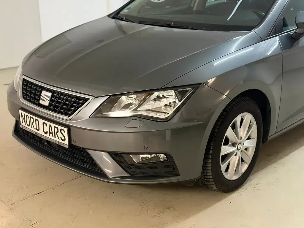 Usata Seat Leon ST 116 CV (85 kW) 2017 Grigio Station wagon