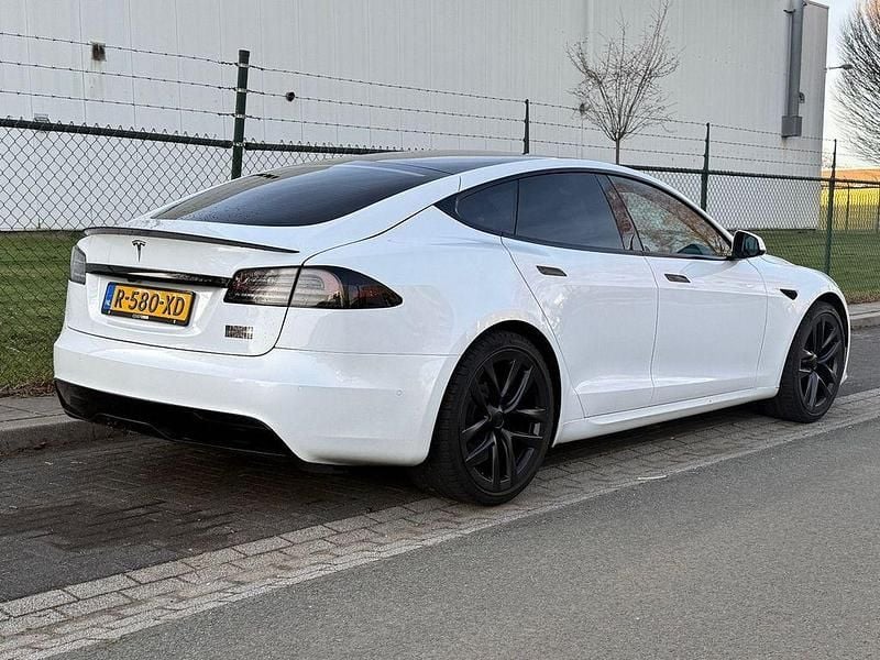 Gebraucht Tesla Model S Plaid 759 kW (1033 PS) 2023 Weiß Kleinwagen