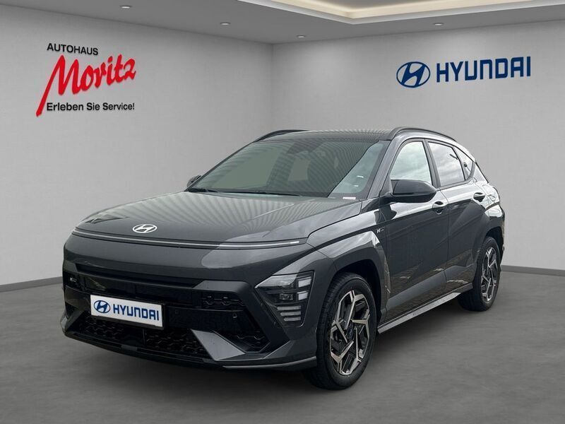 Grau Neu 2025 Hyundai Kona N Line SUV | 33.750 € (Fairer Preis) - Bild 1/4