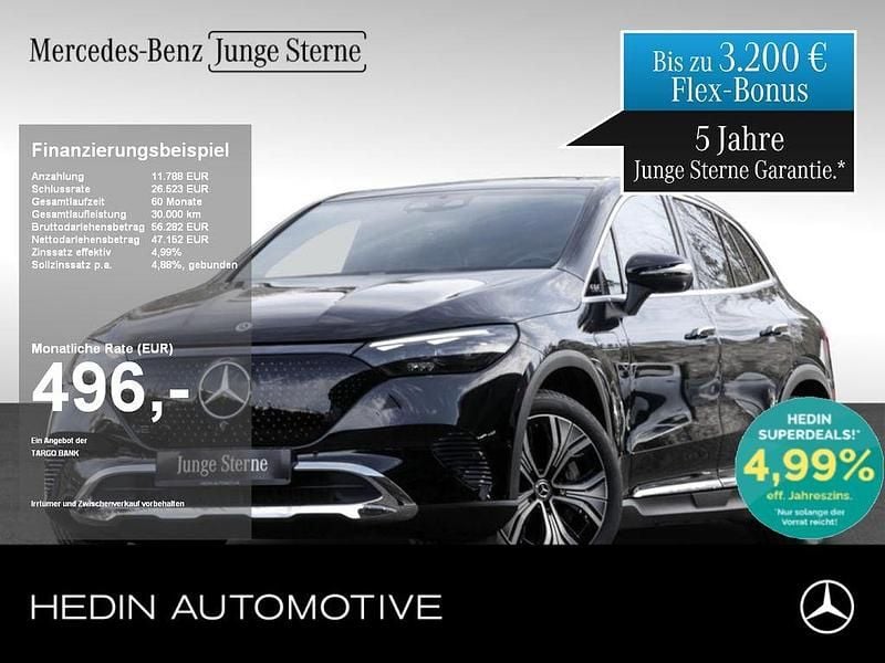Schwarz Gebraucht 2024 Mercedes EQE350 Electric Art SUV | 58.940 € (Superpreis) - Bild 1/4