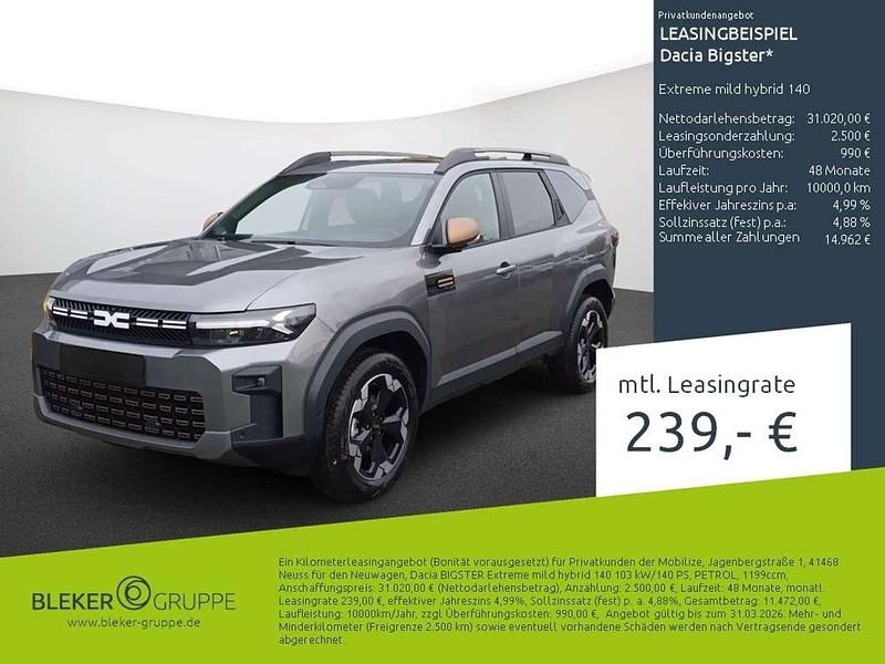 Metallic lackierung Neu 2026 Dacia Bigster Extreme SUV | 31.020 € (Fairer Preis) - Bild 1/3