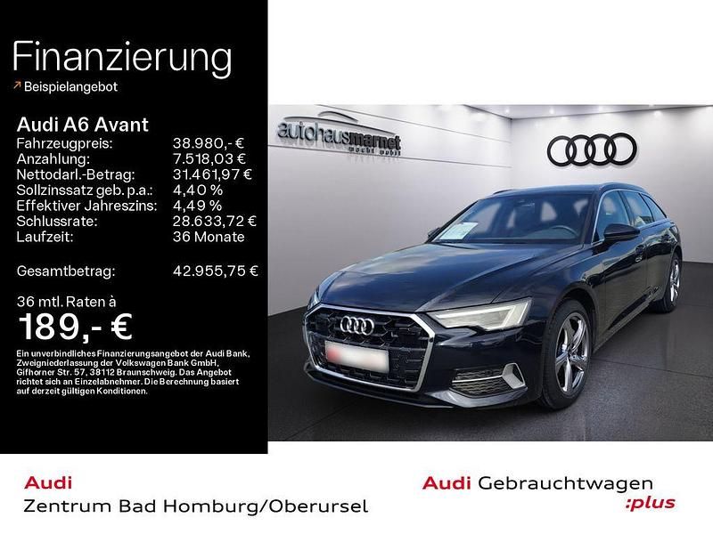 Firmamentblau metallic Gebraucht 2023 Audi A6 Advanced Plus Kombi | 38.980 € (Superpreis) - Bild 1/4