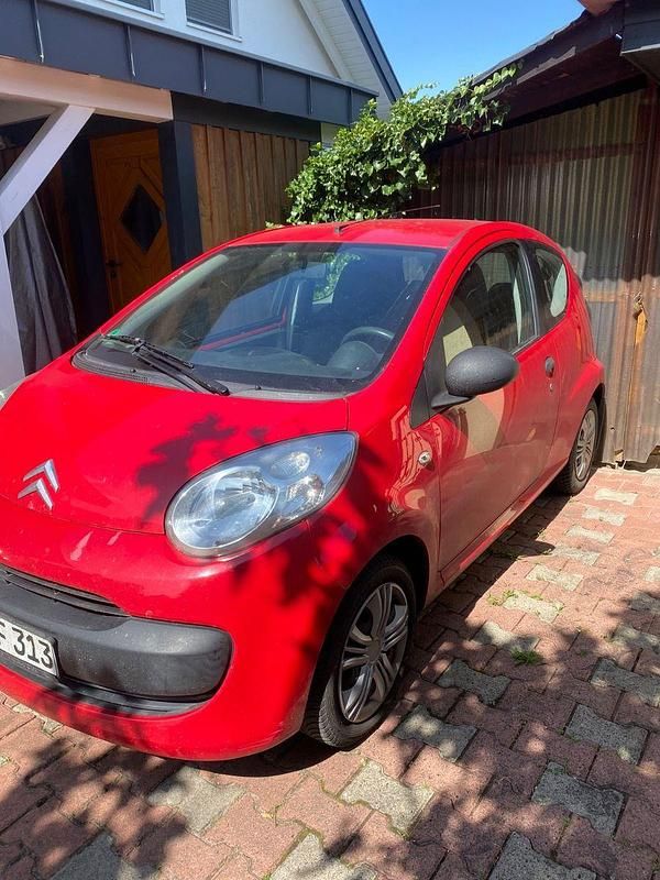 Rot Gebraucht 2006 Citroën C1 Style Kleinwagen | 700 € (Superpreis) - Bild 1/4