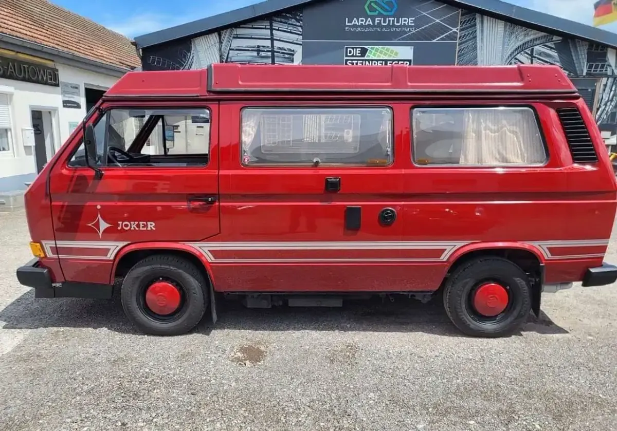 Gebraucht VW T3 California 69 PS (50 kW) 1987 Rot Van