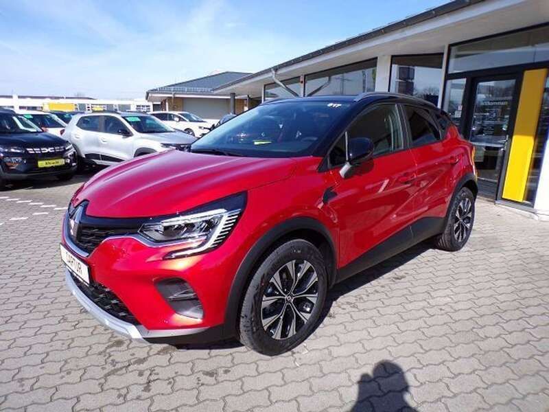 Dezirrot metallic, black pear Gebraucht 2024 Renault Captur Evolution SUV | 25.490 € (Etwas zu teuer) - Bild 1/4