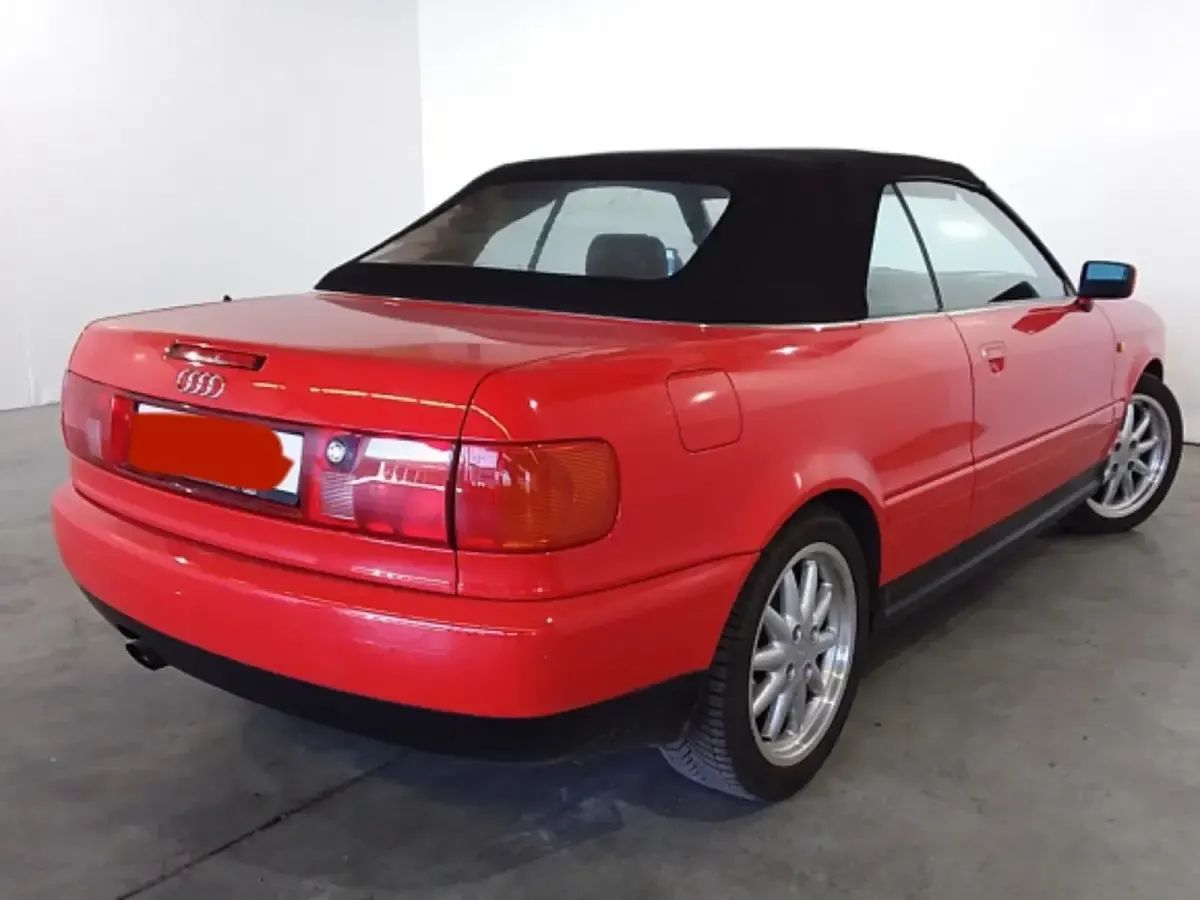 Gebraucht Audi Cabriolet 92 PS (67 kW) 1998 Rot Cabrio