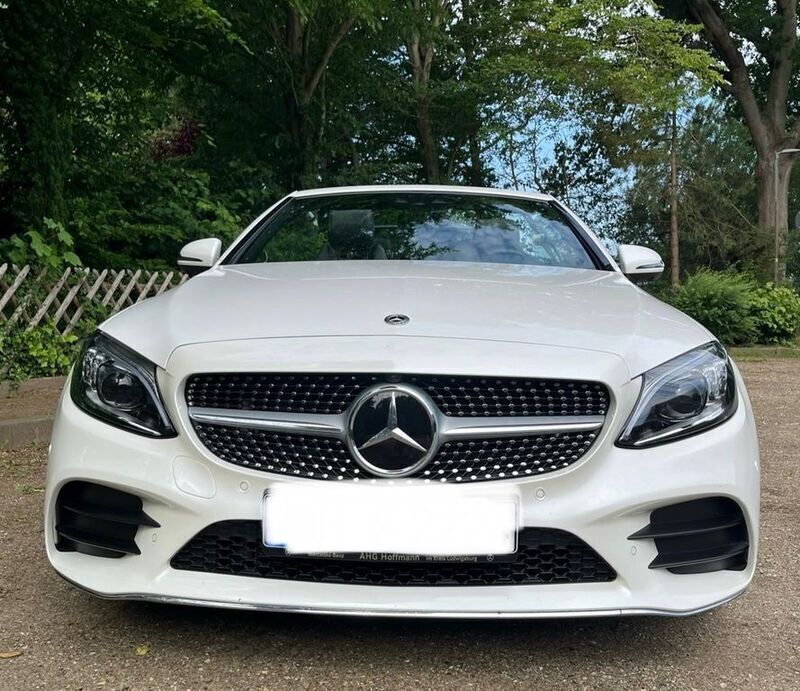 Weiß Gebraucht 2018 Mercedes C400 AMG Cabrio | 40.500 € (Fairer Preis) - Bild 1/4