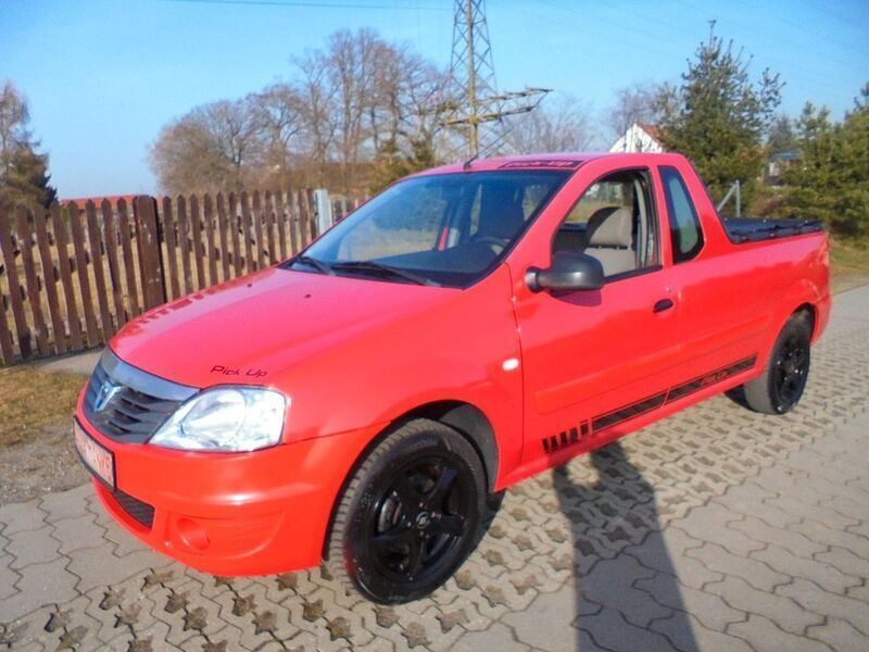 Rot Gebraucht 2010 Dacia Logan Pick-Up Abholung | 8.599 € - Bild 1/4