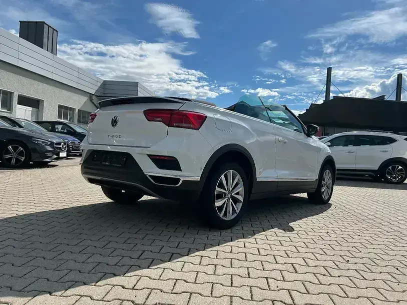 Gebraucht VW T-Roc Style 81 PS (59 kW) 2021 Weiss SUV