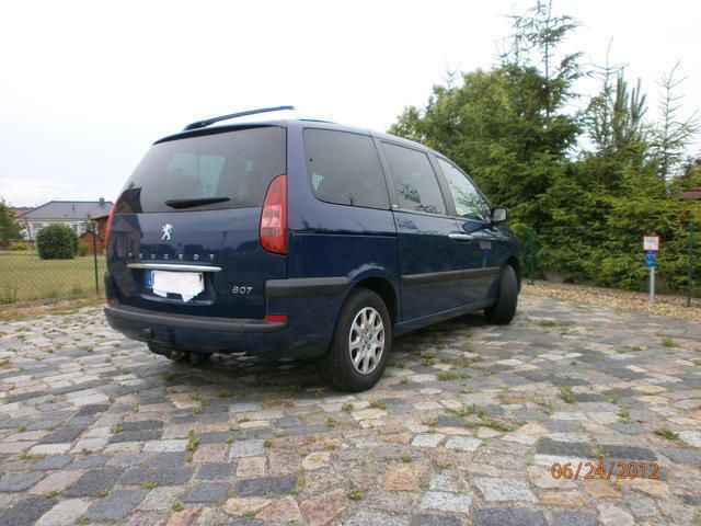 Gebraucht Peugeot 807 107 PS (78 kW) 2003 Blau Van / Kleinbus