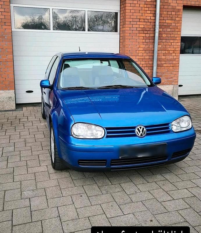 Blau Gebraucht 2000 VW Golf IV Kleinwagen | 4.000 € (Teuer) - Bild 1/4