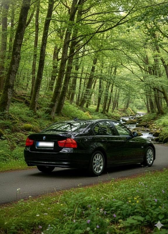 Gebraucht BMW 320 163 PS (119 kW) 2011 Schwarz Limousine