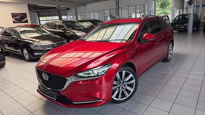 Gebraucht Mazda 6 Sports-Line 184 PS (135 kW) 2020 Rot Limousine
