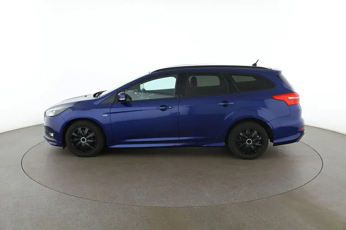 Gebraucht Ford Focus ST-Line 150 PS (110 kW) 2018 Blau Kombi