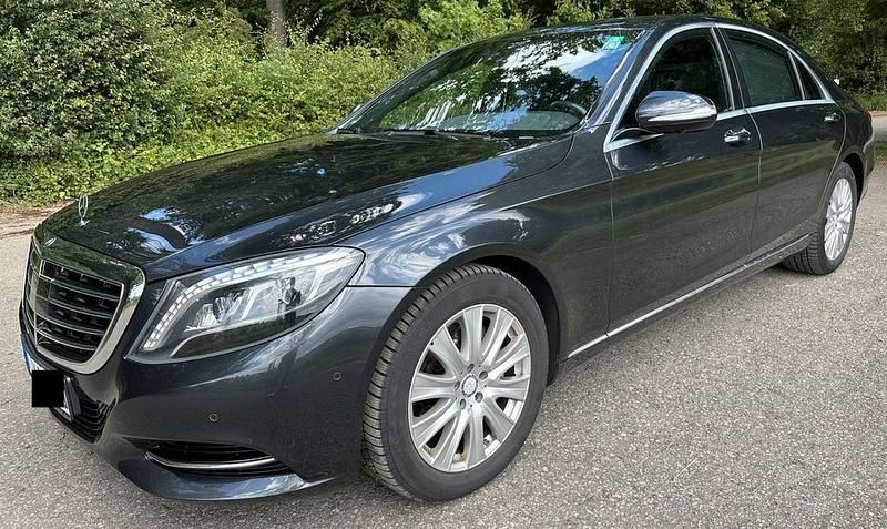 Schwarz Gebraucht 2015 Mercedes S350 Limousine | 28.290 € (Guter Preis) - Bild 1/4