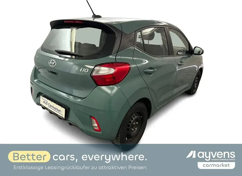 Gebraucht Hyundai i10 Trend 67 PS (49 kW) 2022 Grün Kleinwagen