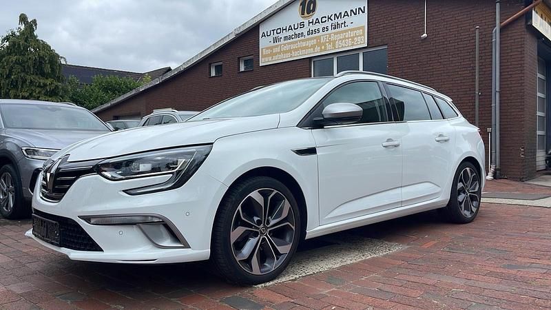Weiß Gebraucht 2018 Renault Mégane GrandTour GT-Line Kombi | 12.700 € (Fairer Preis) - Bild 1/4