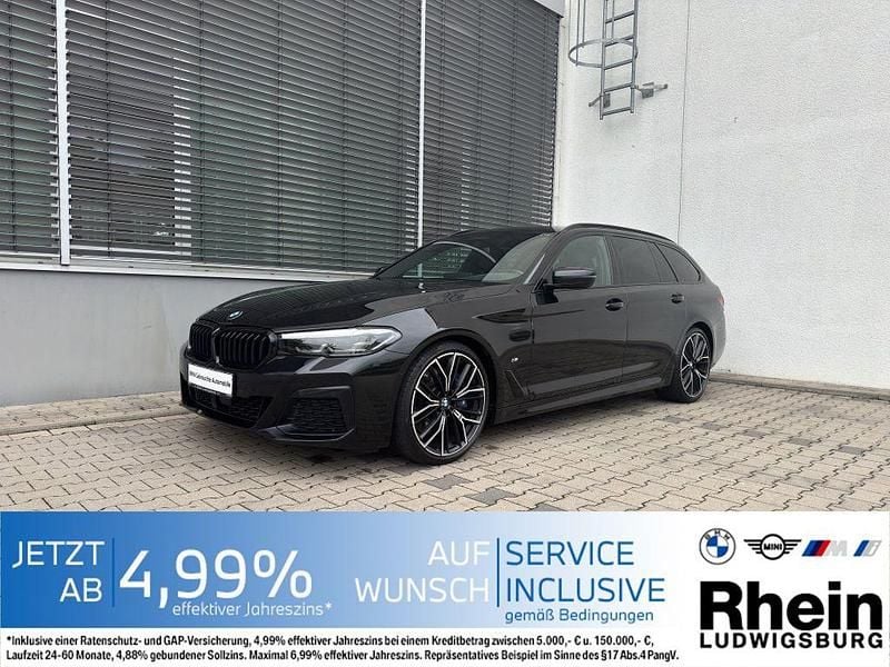 Schwarz Gebraucht 2022 BMW 530 M Sport Limousine | 38.990 € (Fairer Preis) - Bild 1/4