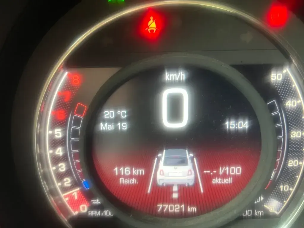 Gebraucht Abarth 595C Pista 165 PS (121 kW) 2020 Weiß Cabrio