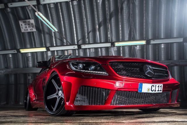 Gebraucht Mercedes CL500 435 PS (319 kW) 2010 Rot metallic Coupé