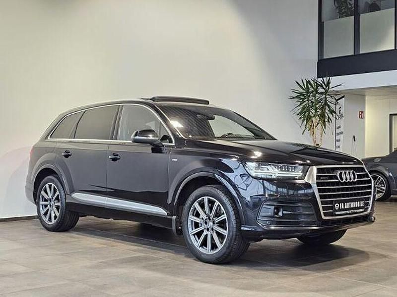Gebraucht Audi Q7 S-Line 333 PS (244 kW) 2015 Mythosschwarz (metallic) SUV