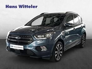 Chromablau metallic Gebraucht 2018 Ford Kuga ST-Line SUV | 22.990 € - Bild 1/4