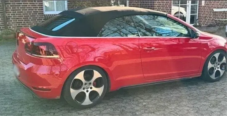 Gebraucht VW Golf Cabriolet GTI 240 PS (176 kW) 2013 Rot Cabrio
