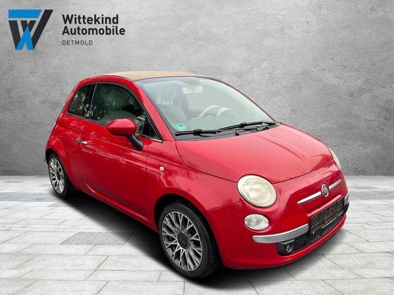 Rot Gebraucht 2010 Fiat 500C Lounge Cabrio | 3.999 € (Etwas zu teuer) - Bild 1/4