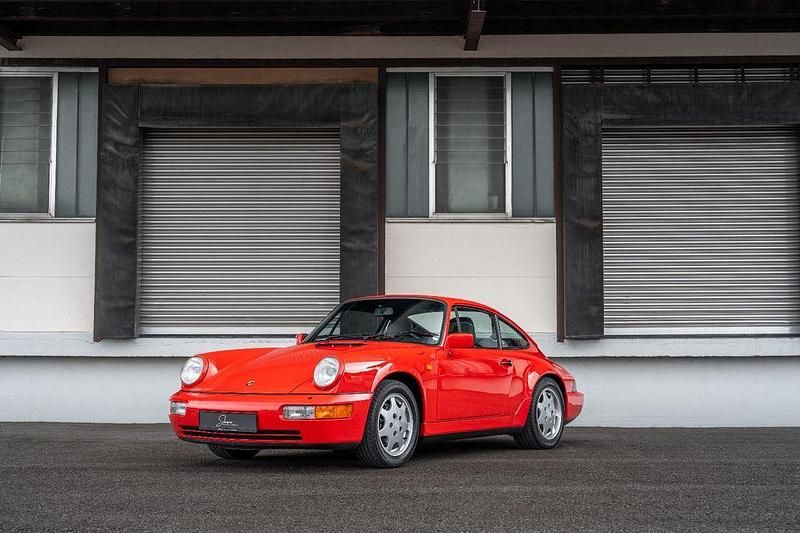 Rot Gebraucht 1990 Porsche 911 Carrera Coupé | 119.900 € - Bild 1/4