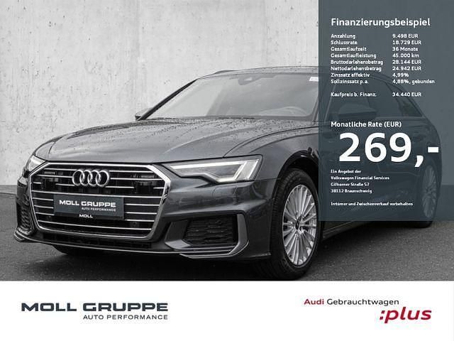 Daytonagrau perleffekt Gebraucht 2022 Audi A6 Design Kombi | 34.440 € (Guter Preis) - Bild 1/3