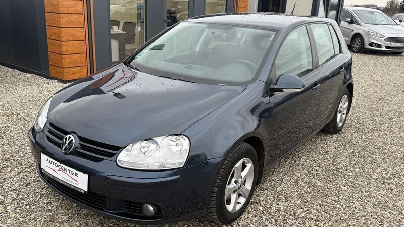 Blau Gebraucht 2008 VW Golf V Comfortline Limousine | 4.990 € (Teuer) - Bild 1/4