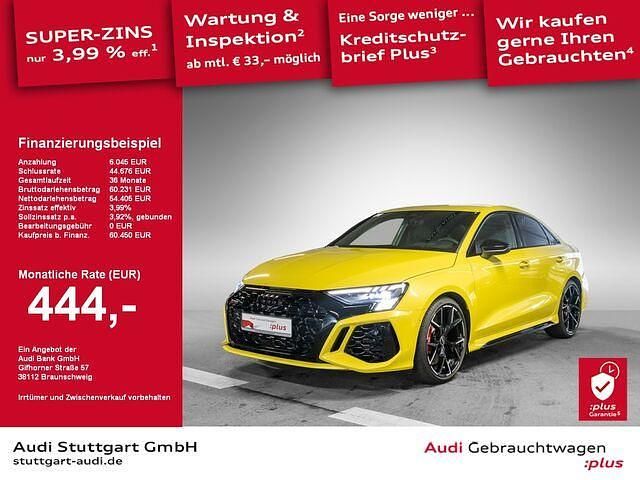 Gebraucht Audi RS3 Ambiente 400 PS (294 kW) 2024 Pythongelb metallic Limousine