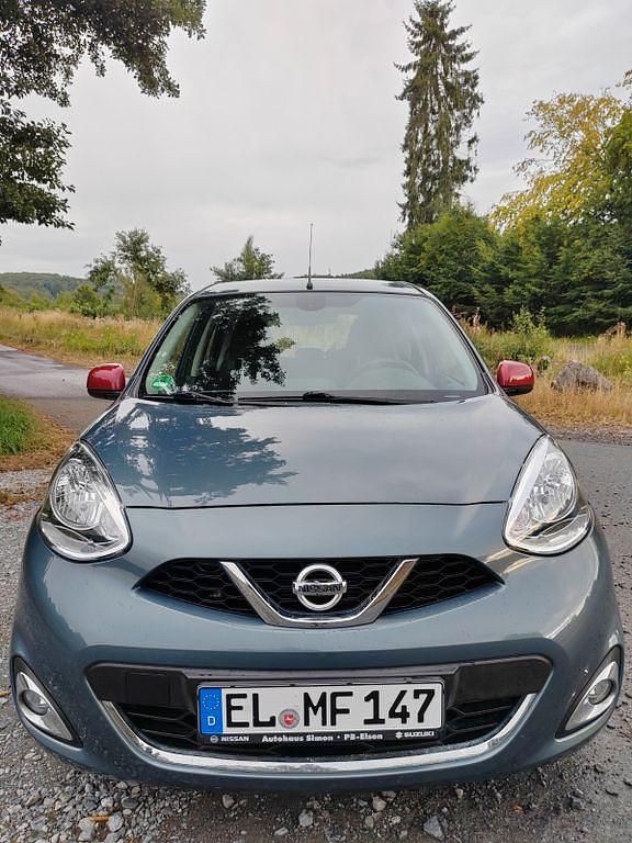 Grau Gebraucht 2016 Nissan Micra Kleinwagen | 6.900 € (Fairer Preis) - Bild 1/4