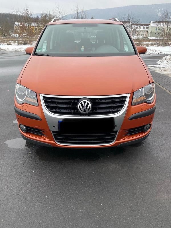 Gebraucht VW Touran Cross 140 PS (102 kW) 2007 Orange Van / Kleinbus