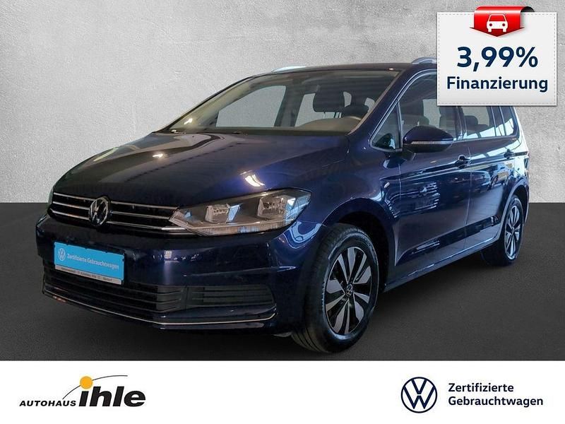 Blau Gebraucht 2023 VW Touran R Van / Kleinbus | 32.970 € (Etwas zu teuer) - Bild 1/4