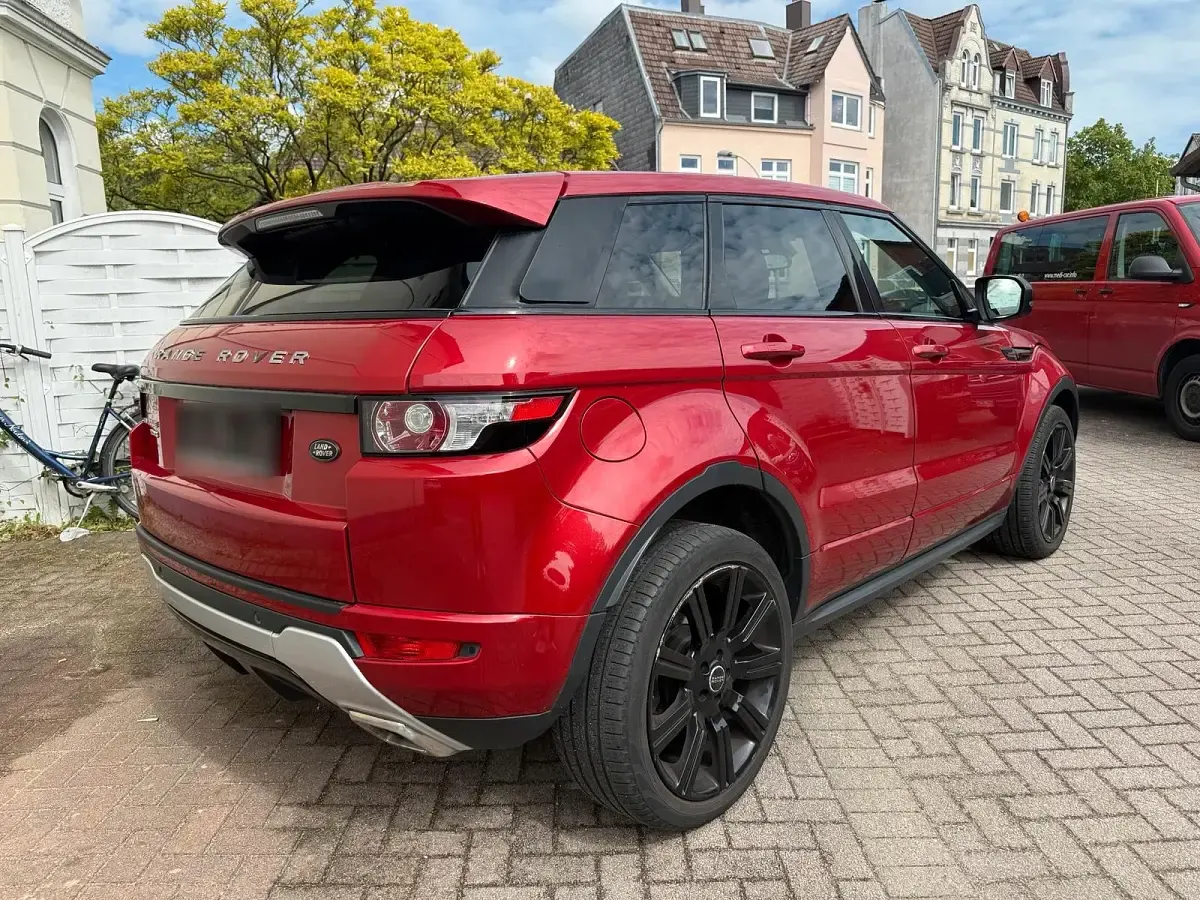 Gebraucht Land Rover Range Rover evoque Dynamic 150 PS (110 kW) 2013 Rot SUV
