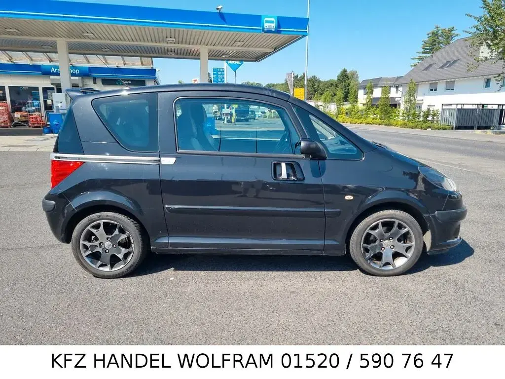 Gebraucht Peugeot 1007 RC 109 PS (80 kW) 2007 Schwarz Van / Kleinbus