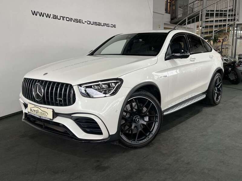 Diamantweiss lack Gebraucht 2022 Mercedes GLC63 AMG AMG Coupé | 72.850 € (Etwas zu teuer) - Bild 1/4