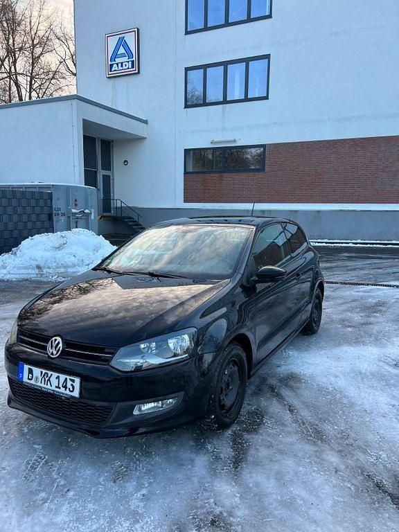Gebraucht VW Polo 86 PS (63 kW) 2010 Schwarz Kleinwagen