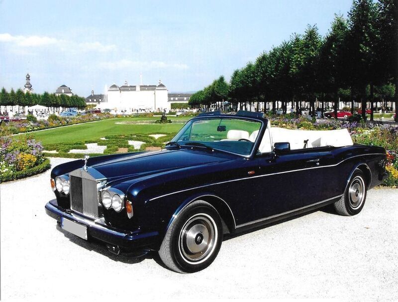 Blau Gebraucht 1989 Rolls Royce Corniche Cabrio | 68.900 € - Bild 1/4