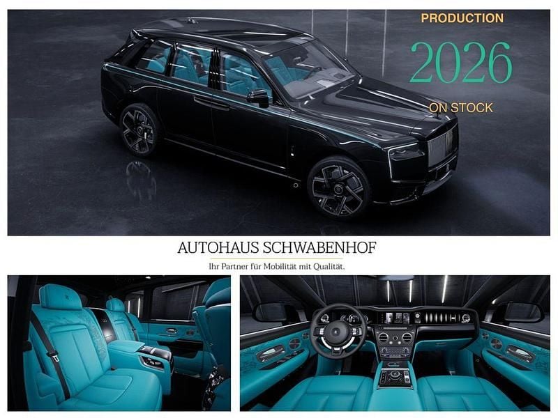 Neu Rolls Royce Cullinan 600 PS (441 kW) 2026 Black diamond SUV