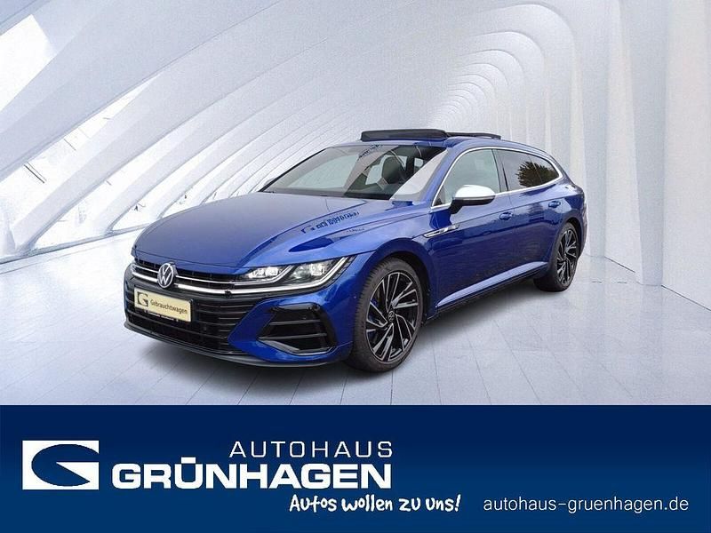 Blau Gebraucht 2023 VW Arteon R Limousine | 43.980 € (Teuer) - Bild 1/4