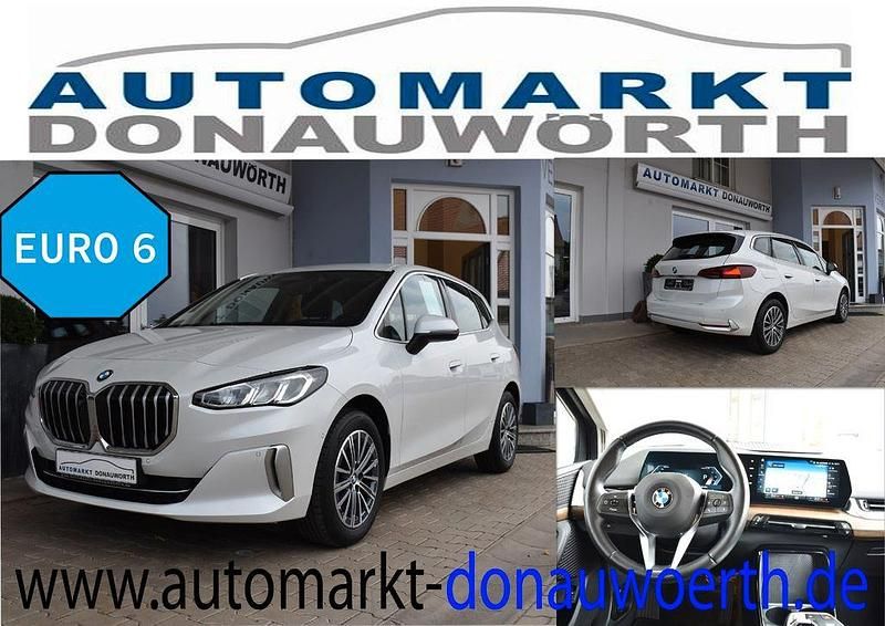 Weiß Gebraucht 2022 BMW 218 Active Tourer Luxury Line Van / Kleinbus | 24.995 € (Fairer Preis) - Bild 1/4