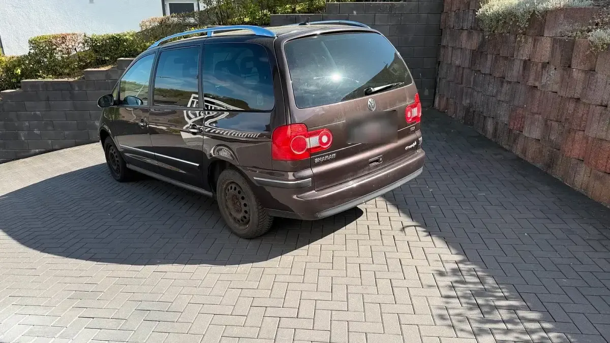 Gebraucht VW Sharan 116 PS (85 kW) 2007 Violet Van / Kleinbus