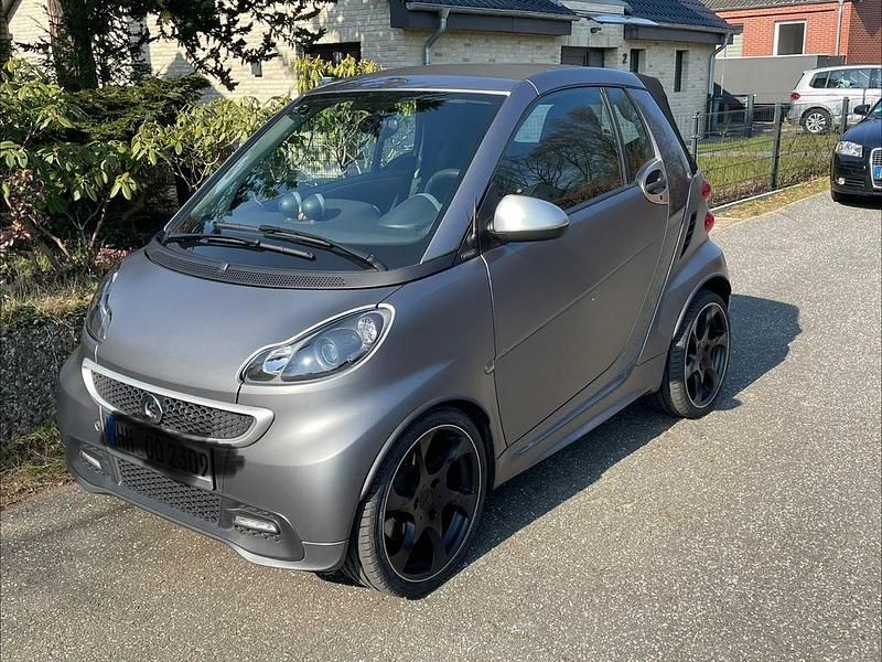 Gebraucht Smart ForTwo Cabrio Brabus 71 PS (52 kW) 2014 Grau Cabrio