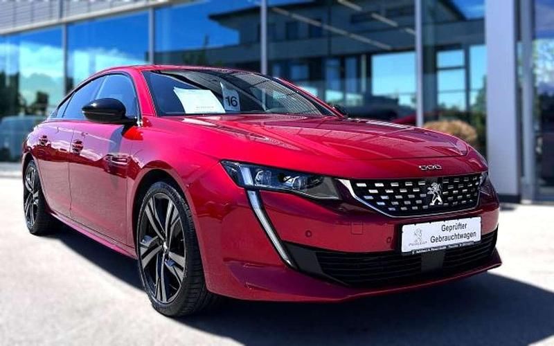 Elixir rot metallic Gebraucht 2021 Peugeot 508 GT Limousine | 26.800 € (Etwas zu teuer) - Bild 1/4